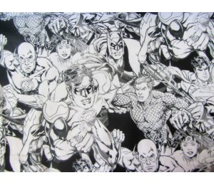 Jersey Justice League schwarz weiß